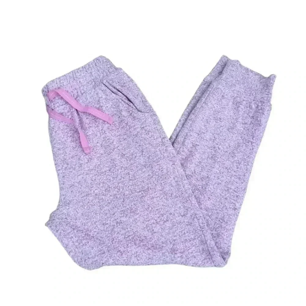 Gap Girls Heather Pink Long Sleeves Hooded Top and Bottom Set SZ S # 1084